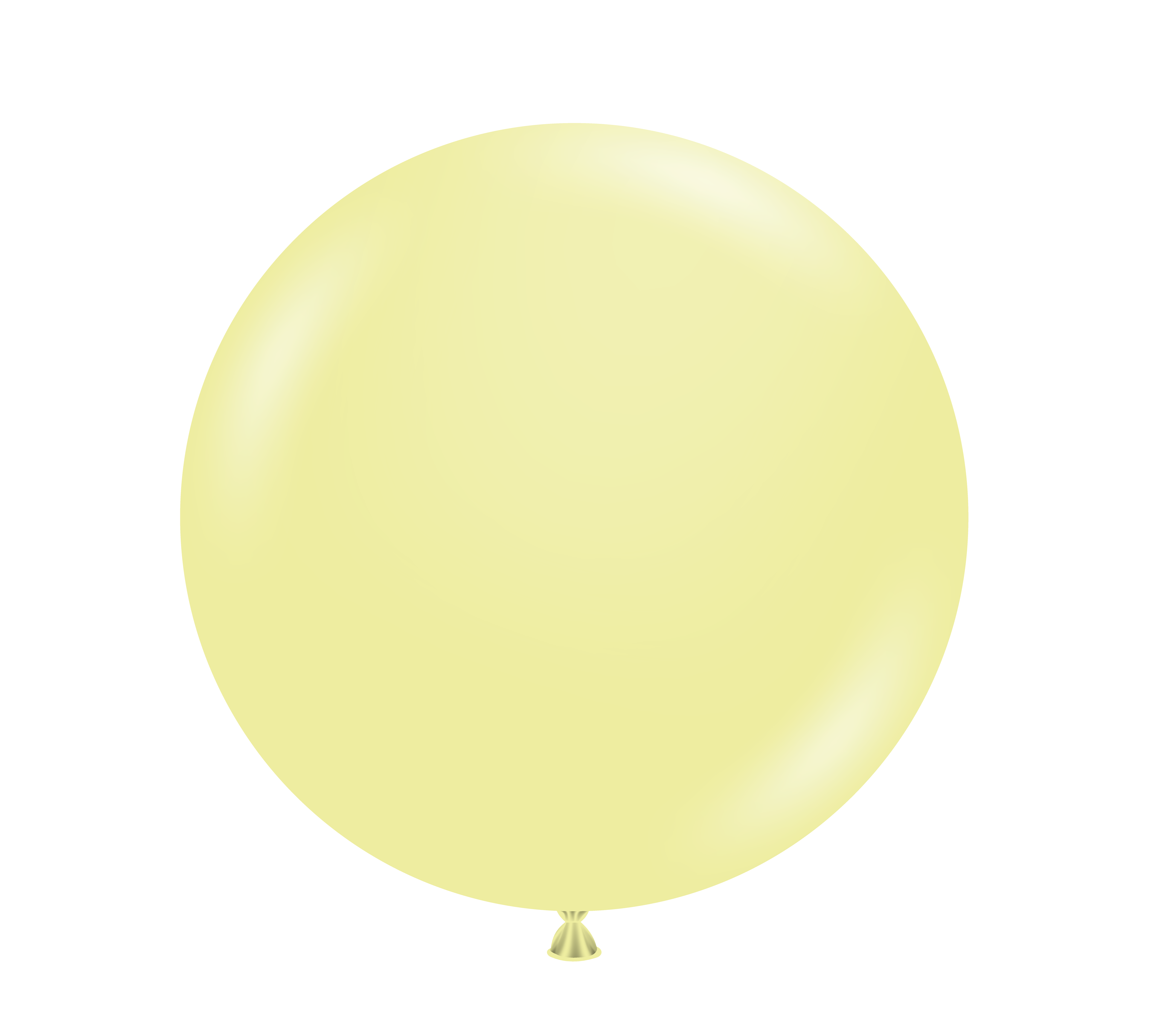 36" Latex Balloons #83 Tuf-Tex® Lemonade: Single Count