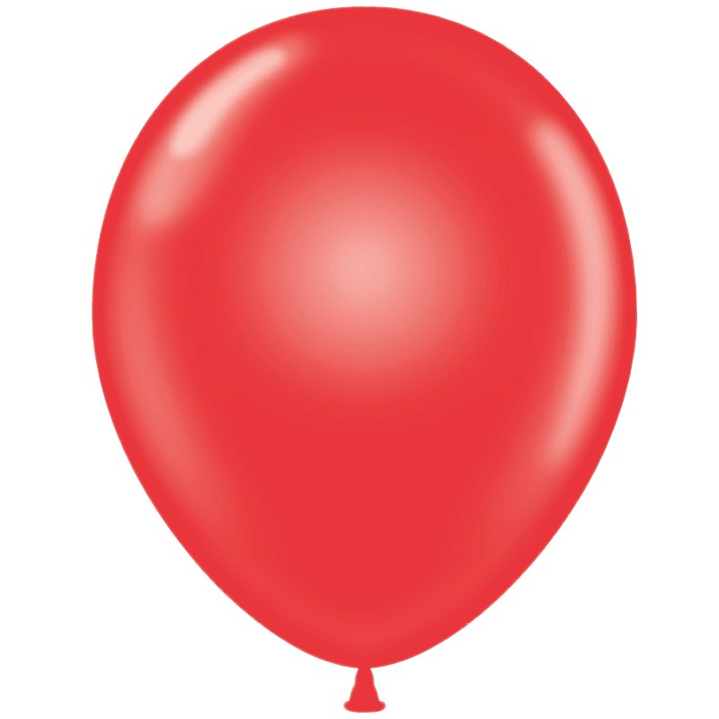 11" Latex Balloons #19 Tuf-Tex® Crystal Red: 144 Count