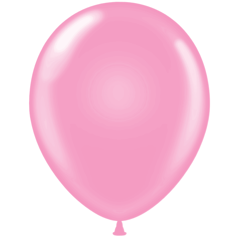 5" Latex Balloons #06 Tuf-Tex® Standard Pink: 50 Count