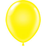5" Latex Balloons #09 Tuf-Tex® Standard Yellow: 50 Count