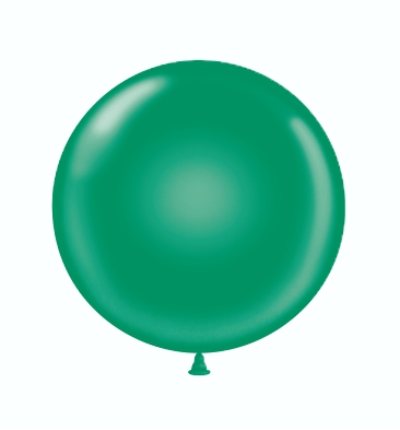 17" Latex Balloons #15 Tuf-Tex® Crystal Emerald: 50 Count 
