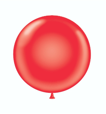 17" Latex Balloons #07 Tuf-Tex® Standard Red: 50 Count