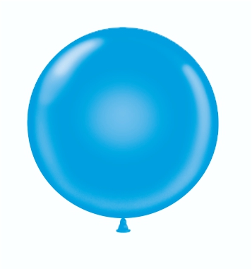 24" Latex Balloons #03 Tuf-Tex® Standard Blue: 25 Count