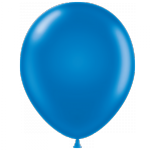 11" Latex Balloons #59 Tuf-Tex® Metallic Blue: 144 Count