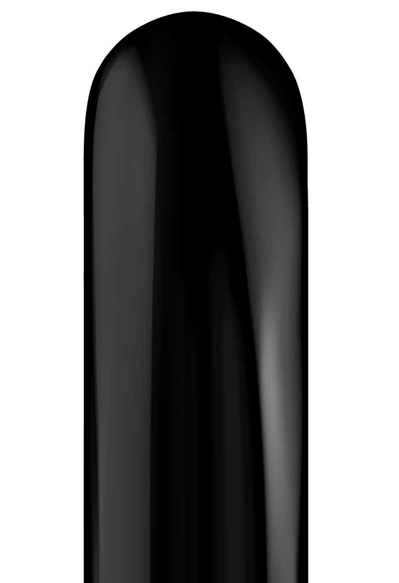 TT-260 Latex Balloons #78 Tuf-Tex® Black: 50 Count  