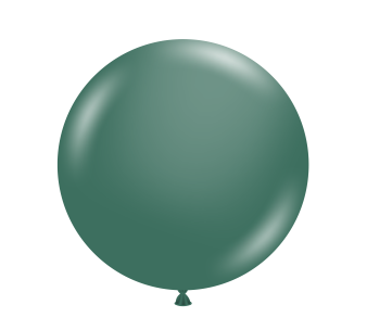 17" Latex Balloons #23 Tuf-Tex® Evergreen: 50 Count 