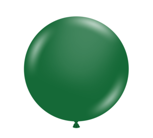 36" Latex Balloon #54 Tuf-Tex® Metallic Forest Green: Single Count