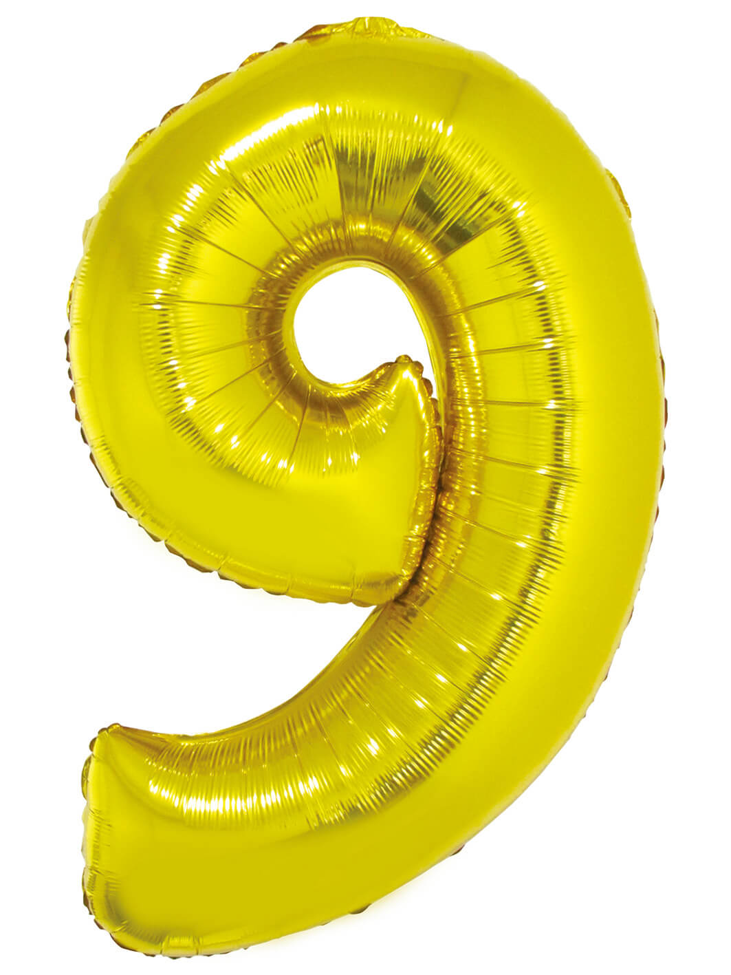 38" Mylar Gold Number 9