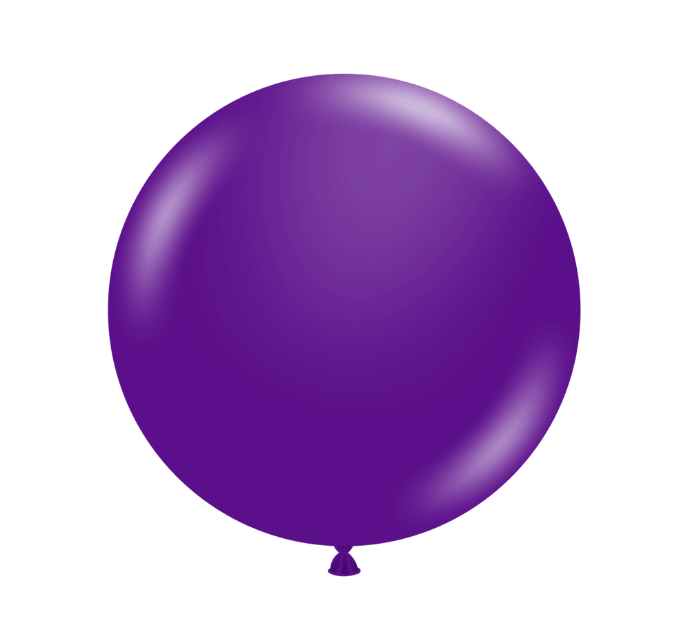 36" Latex Balloons #79 Tuf-Tex® Plum Purple: Single Count 