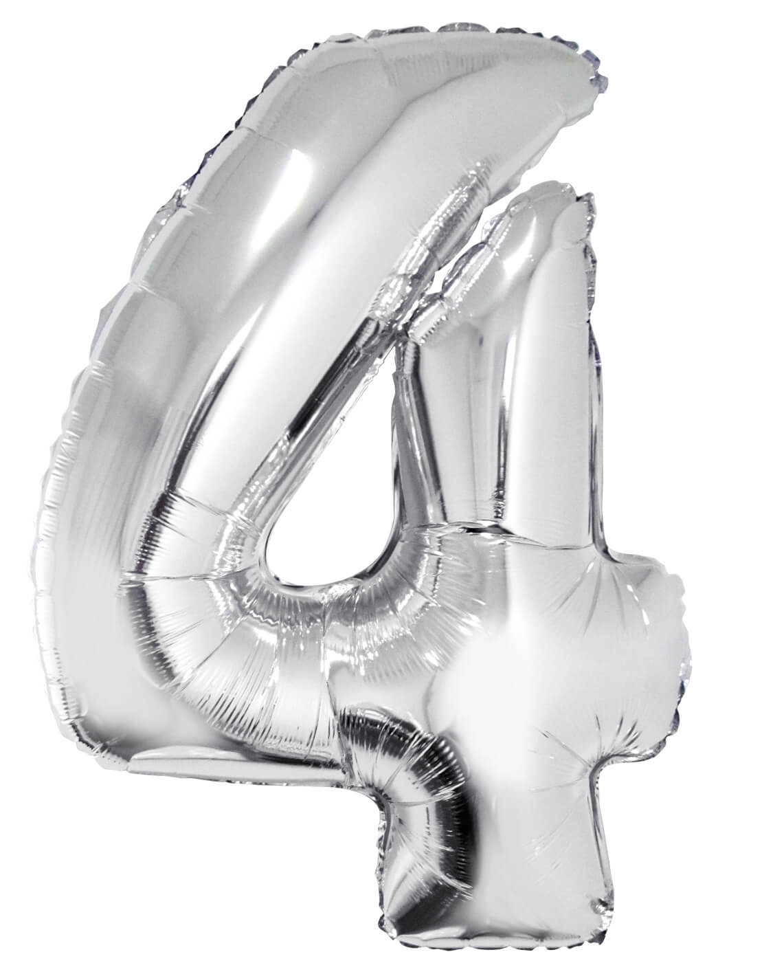 36" Mylar Silver Number 4