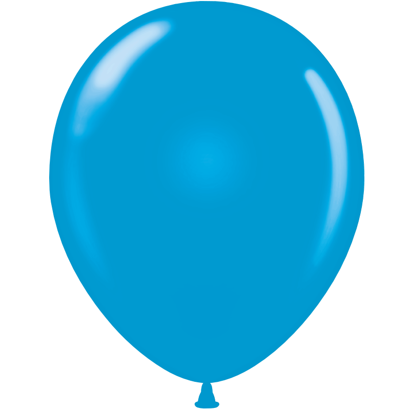 5" Latex Balloons #03 Tuf-Tex® Standard Blue: 50 Count