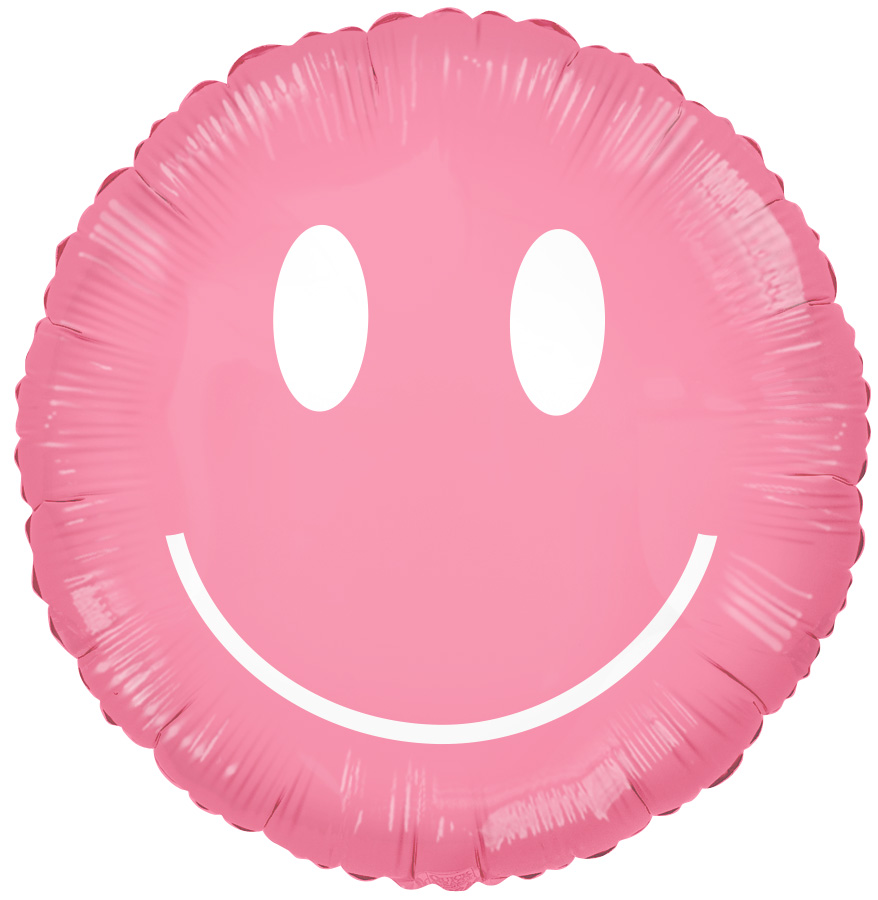 30" #78230 Rosy Smile Mylar - Single Pack